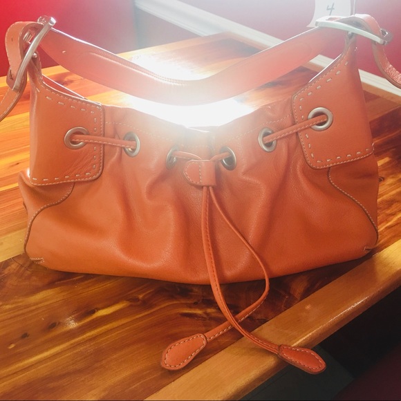 COLE HAAN BURNT ORANGE BAG - Picture 2 of 4